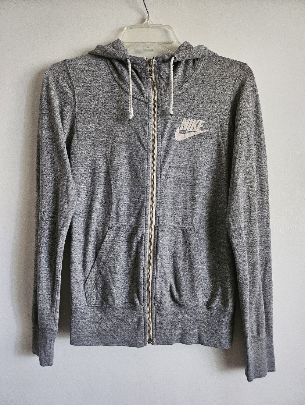 Nike Gray Full-Zip Hoodie Jacket